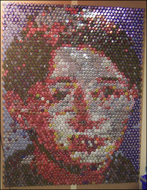 The (almost) completed mosaic.